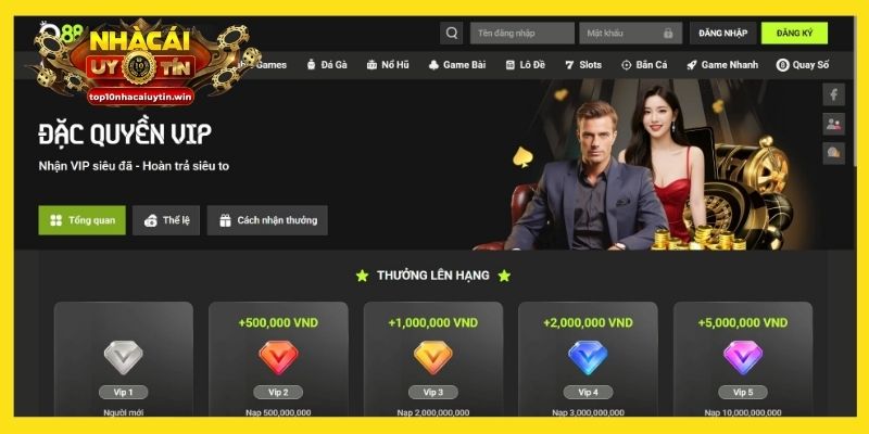 Nâng cấp VIP để nhận hoàn trả siêu to mỗi ngày