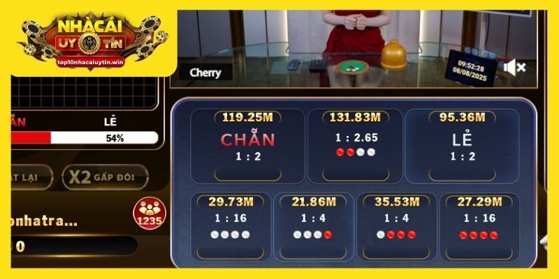 Chọn kết quả với 90% chiến thắng