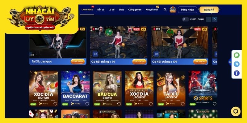 Sòng bài casino với những dealer xinh đẹp chia bài